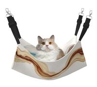 HMBGFW A Fluttering Veil Reversible Cat Hanging Hammock Soft Breathable Pet Cage Hammock with Double Sided Hanging Bed for Small Dogs Rabbits