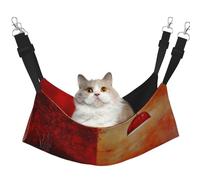 HMBGFW Cat on The Table Reversible Cat Hanging Hammock Soft Breathable Pet Cage Hammock with Double Sided Hanging Bed for Small Dogs Rabbits