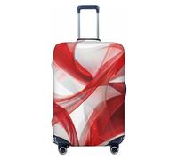 HMBGFW Durable Luggage Cover, Suitcase Covers For Luggage, Luggage Protector With Full Print Design, Ideal For Travel Zhang Li, White Red, M