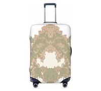 HMBGFW Durable Luggage Cover, Suitcase Covers For Luggage, Luggage Protector With Full Print Design, Ideal For Travel City In The Rain, Vintage Chrysanthemum Picture, L