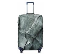 HMBGFW Durable Luggage Cover, Suitcase Covers For Luggage, Luggage Protector With Full Print Design, Ideal For Travel The Lynx Of The Grassland, Stone Green Ash, L
