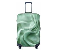 HMBGFW Durable Luggage Cover, Suitcase Covers For Luggage, Luggage Protector With Full Print Design, Ideal For Travel Monochrome Gradient, Mint Green, L