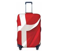 HMBGFW Durable Luggage, Cover Suitcase Covers For Luggage Protective And Stylish Luggage Protector Dragon Boat Festival, Denmark Flag, M