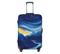 HMBGFW Durable Luggage, Cover Suitcase Covers For Luggage Protective And Stylish Luggage Protector Flag Of Geneva State, Flag Of Alaska, S