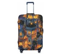 HMBGFW Durable Luggage, Cover Suitcase Covers For Luggage Protective And Stylish Luggage Protector Flag Of Geneva State, Diwali, S