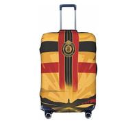 HMBGFW Durable Luggage, Cover Suitcase Covers For Luggage Protective And Stylish Luggage Protector Saint Nicholas Day, Rhineland Palatinate State Flag, XL