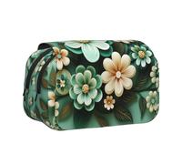 HMBGFW Fake flowers on the wall Cute Big Capacity Pencil Pen Case Office Large Storage High Capacity Bag Box Organizer
