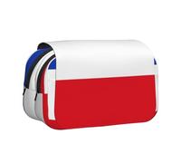 HMBGFW Flag of the canton of Schleswig-Holstein Cute Big Capacity Pencil Pen Case Office Large Storage High Capacity Bag Box Organizer