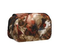 HMBGFW Journey to the Dreamland Cute Big Capacity Pencil Pen Case Office Large Storage High Capacity Bag Box Organizer