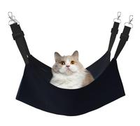 HMBGFW Polar Night Reversible Cat Hanging Hammock Soft Breathable Pet Cage Hammock with Double Sided Hanging Bed for Small Dogs Rabbits