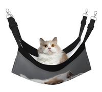 HMBGFW Puppy Playing in The Snow Reversible Cat Hanging Hammock Soft Breathable Pet Cage Hammock with Double Sided Hanging Bed for Small Dogs Rabbits