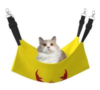HMBGFW Royal Flag of Thailand Reversible Cat Hanging Hammock Soft Breathable Pet Cage Hammock with Double Sided Hanging Bed for Small Dogs Rabbits