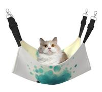 HMBGFW The Little Girl by The River. Reversible Cat Hanging Hammock Soft Breathable Pet Cage Hammock with Double Sided Hanging Bed for Small Dogs Rabbits