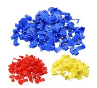 HMCOCOOFM 125PCS Wire Cable Connectors Quick Splice Terminals Crimp Non Destructive Without Breaking Line AWG 22-10