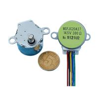 HMCOCOOFM 1pcs 25mm 4-phase 5-wire Stepper electronic starter DC 14V Resistance 380 Ohms for Air Conditioner Swing Head For Water Valve Control