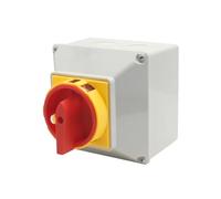 HMCOCOOFM 32A 2 Phases Isolator Switch With Protective Box LW26GS-32/2M Main Control electronic starter Power Supply Cut-off Load Disconnect