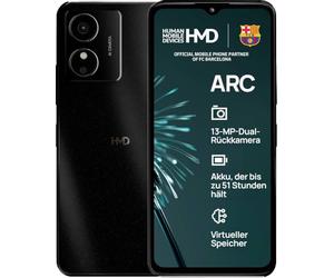 HMD Arc Smartphone 64GB 16.6cm (6.52") Black Android™ 14 (Go Edition) Hybrid Slot