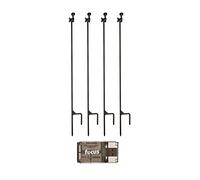 HME Products Trail Camera Holder Posts (4-Pack) Bundle with Universal Mounts for All Game Cams (2 Items)