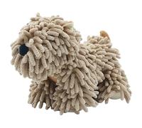 HMETOL Cute Cartoon Chenille Fuzzy Dog Hand Towel Absorbent Quick Dry
