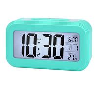 HMETOL Electric Alarm Clock, Bright Colors, Backlight Gentle Wake-Up Sound