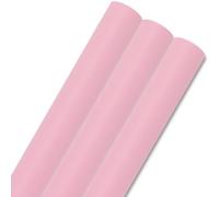 HMETOL Thick Gift Wrapping Paper, Anti-Tear Giant Matte | Heavy-duty, tear-resistant textured sheets designed for stylish gift presentations. Pink 100cm x 70cm