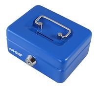 HMF 102122-05 Cash Box, Money Box for Kids, 12,5 x 9,5 x 6 cm, blue