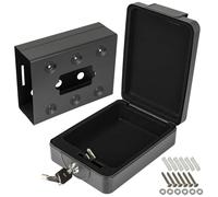 HMF 307-02 Bolt Cash Box Camping 20 x 15,5 x 7 cm, black