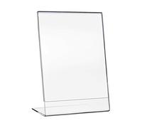 HMF 46934 Acrylic Menu Holder inclined | DIN A4 Portrait Format | Transparent