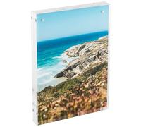 HMF 46973 Magnetic Photo Frame, Acrylic Glass, Transparent, 15 x 21 cm