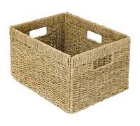 HMF Seagrass Woven Storage Basket | Fits Billy | 35 x 25 x 20 cm