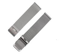 HMFANG AAA Quality Watch Band 8mm 10mm 12mm 14mm 16mm 18mm 20mm 22mm 24mm Milanese Watchband Compatible With Smart Watch C2 Strap Compatible With DW Watch(Silver,12mm)