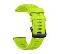 HMFang Two-tone sports silicone strap Compatible With Garmin Forerunner 965 955 Solar 945 935 745 22mm Watch Band Replacement Wristband Bracelet(Green,For Forerunner 745)