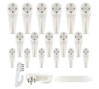 Hmfmdy 60pcs Non-Trace Picture Hooks for Hard Wall, Invisible Nail Hangers No Damage Wall Picture Hangers, Picture Hanging Hook Kit for Picture Frame Fixing, Hardwall Drywall Photo Frame Hanger Hook