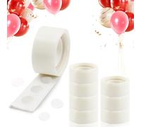 Hmfmdy 700Pcs Balloon Glue Dots, Double Sided Sticky Dots, Removable Balloon Sticky Spots, Extra Strong Glue Dots, Removable Sticky Point Tape for Party, Wedding Decorations, DIY Scrapbooking Craft