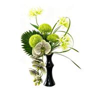 HMFSJYCR Artificial Phalaenopsis Orchid Arrangement with Ceramic Vase Modern Luxury Style for Housewarming Gifts Homestays Offices Reception Desks Photography Props & Show Homes