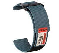 HMHAMA 22MM Nylon Strap Compatible with Huawei Watch GT2 Pro/GT4 46mm/GT3 46mm Watch Strap, Replacement Wristbands for Garmin 255 265 965/Galaxy Watch 4 40mm