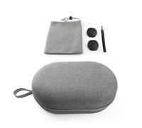 HMHAMA Hard Travel Case Storage Box Fit for PS VR2 VR Headset and Controller, Storage Bag & Lens Protective Cover & Mesh Bbag & Straps
