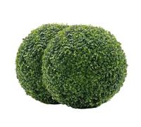 HMifjUM 18CM/23CM/28CM Faux Plants Outdoor, Artificial Topiary Balls, Lifelike Hanging Boxwood Balls Fake Plants, Simulation Artificial Plant Indoor Outdoor for Home Garden Balcony