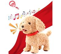 HMifjUM 2025 Upgrade Robot Dog Realistic Robot Puppy, Hopping Dog Realistic Robots Puppy, Zoome Playful Interactive Pup with Barking &Tail-Wagging, Smart Touch Response Pet Toy for Kids Boys (1)