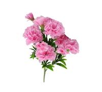HMifjUM Artificial Carnation Silk Flowers, Fake Flowers Single Stem Blooming Artificial Flowers In Vase for Wedding Home Birthday Party Arrangment Garden Decoration