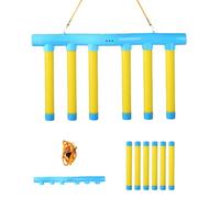 HMifjUM Catching Sticks Game - Drop Sticks Reaction Games,Hand Speed Challenge Drop It Catch It Win It Game, Quick Reactions Training Toy,Reflex Glow in The Dark Falling Stick Family Games (C)
