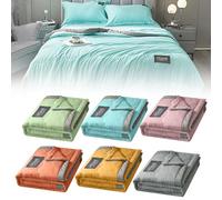 HMifjUM Cooling Blanket for Night Sweats - Ice Blankets for Hot Sleepers, Double-Sided Cold Blanket Arc-Chill Fibers, Lightweight & Breathable Summer Blankets for Couch, Travel, Adults & Kids