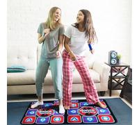 HMifjUM Dance Mat for Kids and Adults, Musical Electronic Dance Mats Step Pad Game for TV, Double User Wireless Dancing Mat, Exercise Dancing Mat for Family Games (Single)