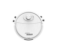 HMifjUM Intelligent Robot Vacuum, Mini Automatic Robotic Vacuums, 3 In 1 Deep Floor Cleaning, Home Silent Floor Cleaner for Daily Cleaning, Pet Hair, Paper Scraps (White)