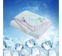 HMifjUM Summer Cooling Blanket for Night Sweats & Hot Sleepers, Breathable Lightweight Ice Blankets, Q-Max>0.5, Cool Fibre Absorb Heat and Stay Cool, Skin Friendly Anti-Static Microfiber Throws