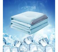 HMifjUM Summer Cooling Blanket for Night Sweats & Hot Sleepers, Breathable Lightweight Ice Blankets, Q-Max>0.5, Cool Fibre Absorb Heat and Stay Cool, Skin Friendly Anti-Static Microfiber Throws