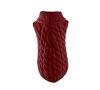 HMifjUM Turtleneck Knitting Pet Dog Coat, Clothing & Accessories for Dogs, Cute Dog Jumpers Cat Clothes, Warmer Fall Winter Thickening Pullover Knitwear, Crochet Clothes for Small Medium Large Dog