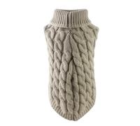 HMifjUM Turtleneck Knitting Pet Dog Coat, Clothing & Accessories for Dogs, Cute Dog Jumpers Cat Clothes, Warmer Fall Winter Thickening Pullover Knitwear, Crochet Clothes for Small Medium Large Dog
