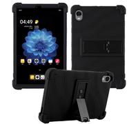 HminSen Case for ALLDOCUBE iPlay60 Mini Pro 8.4 inch Tablet, Kids Friendly Soft Silicone Adjustable Stand Cover for iPlay50 Mini Pro NFE 8.4 inch Tablet (Black)