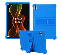 HminSen Case for Boost Celero 5G Tablet 10.95 Inch, Kids Friendly Soft Silicone Adjustable Stand Cover for Celero 5G Tab Tough Tablet (Blue)